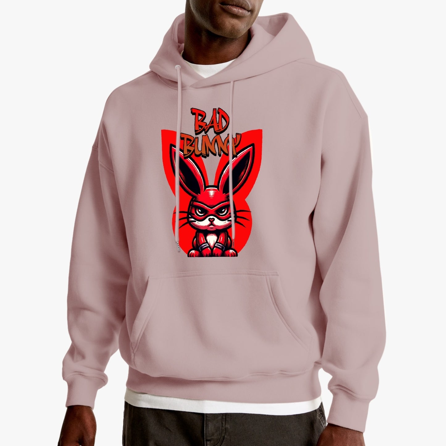 Oversized Bad Bunny Hoodie