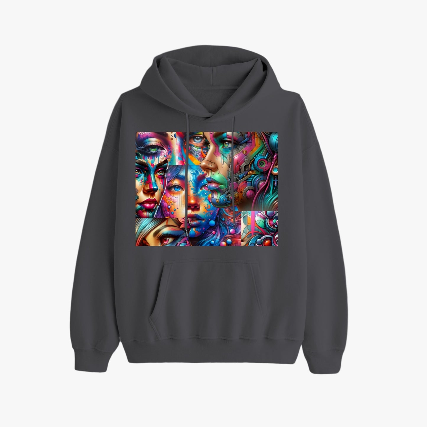 Oversized Cyber Future Hoodie