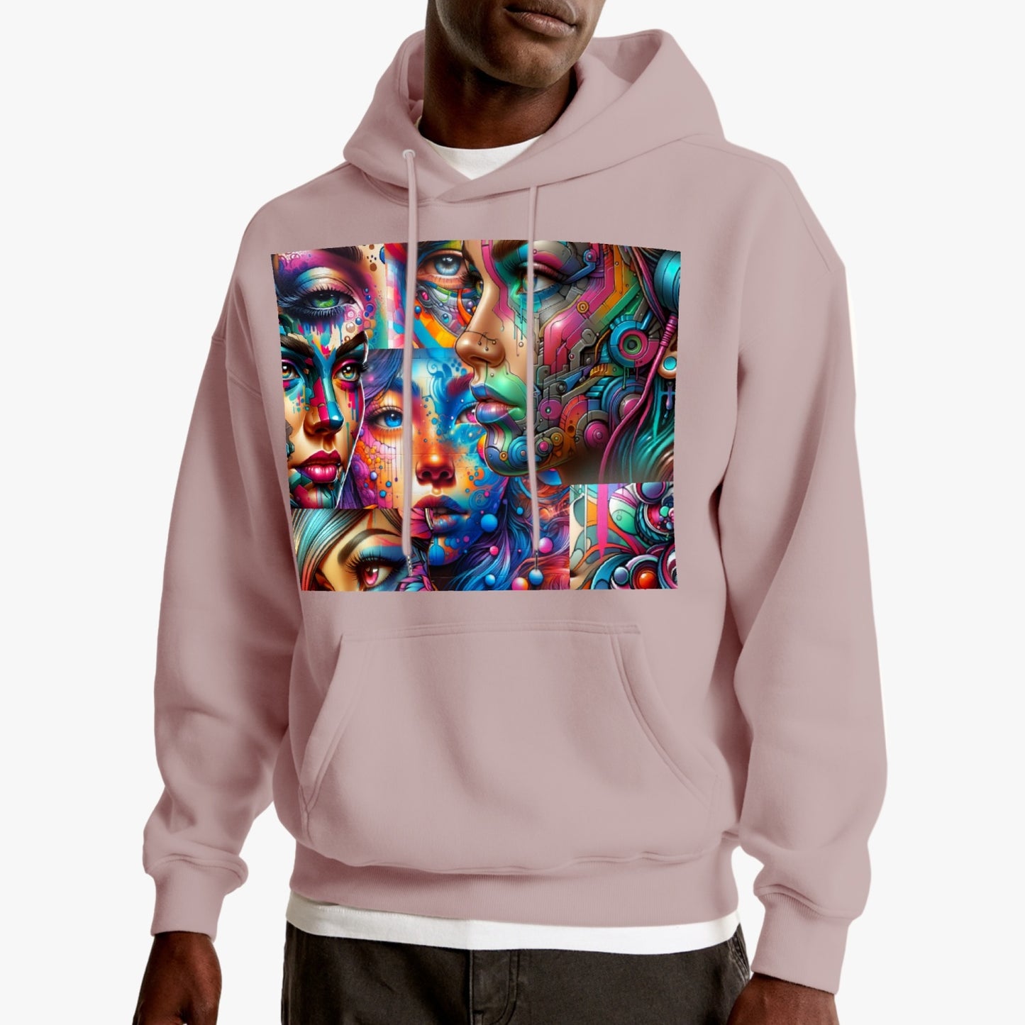 Oversized Cyber Future Hoodie