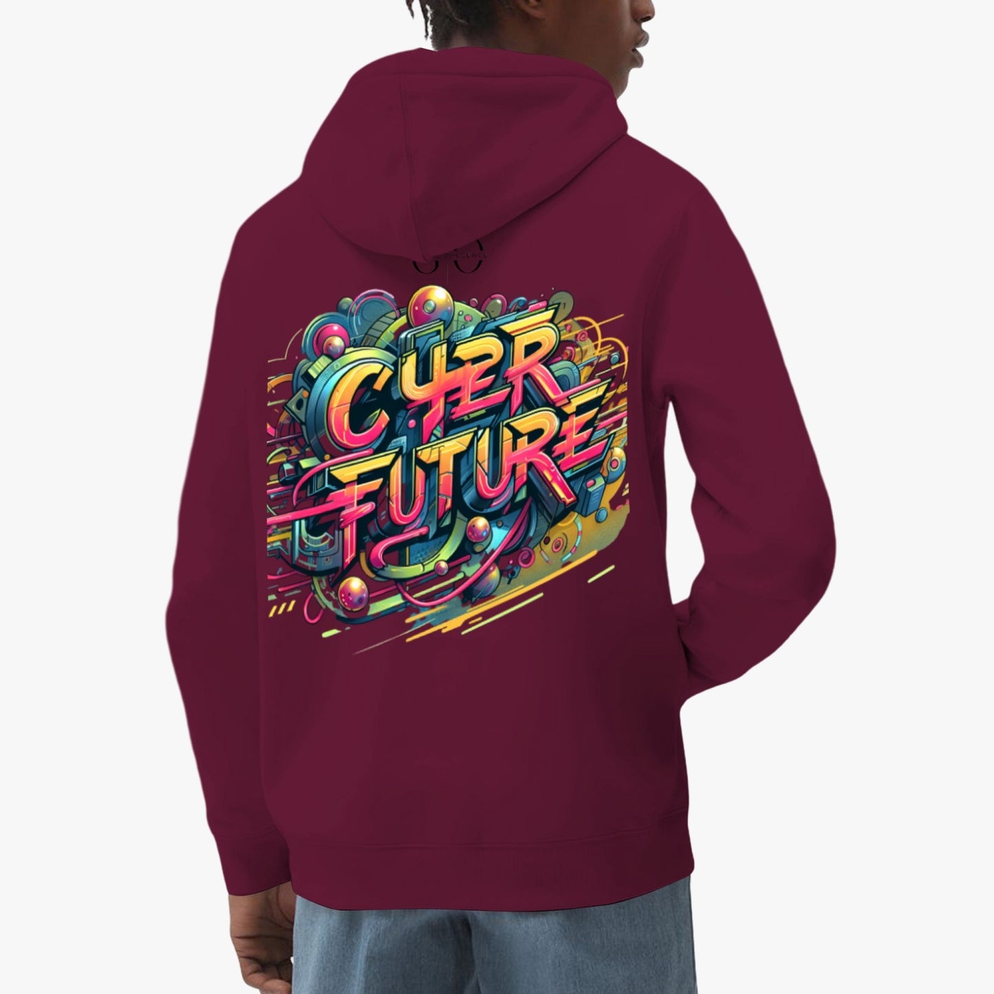 Oversized Cyber Future Hoodie