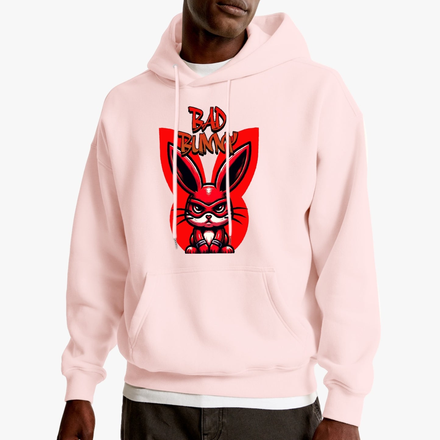 Oversized Bad Bunny Hoodie