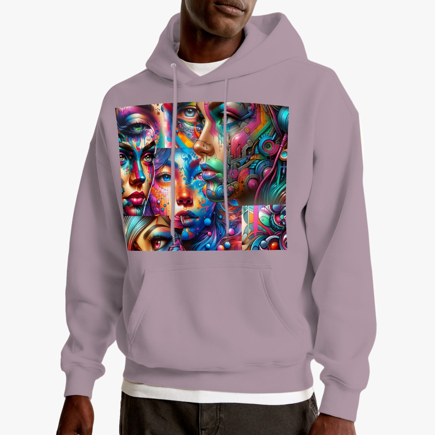 Oversized Cyber Future Hoodie