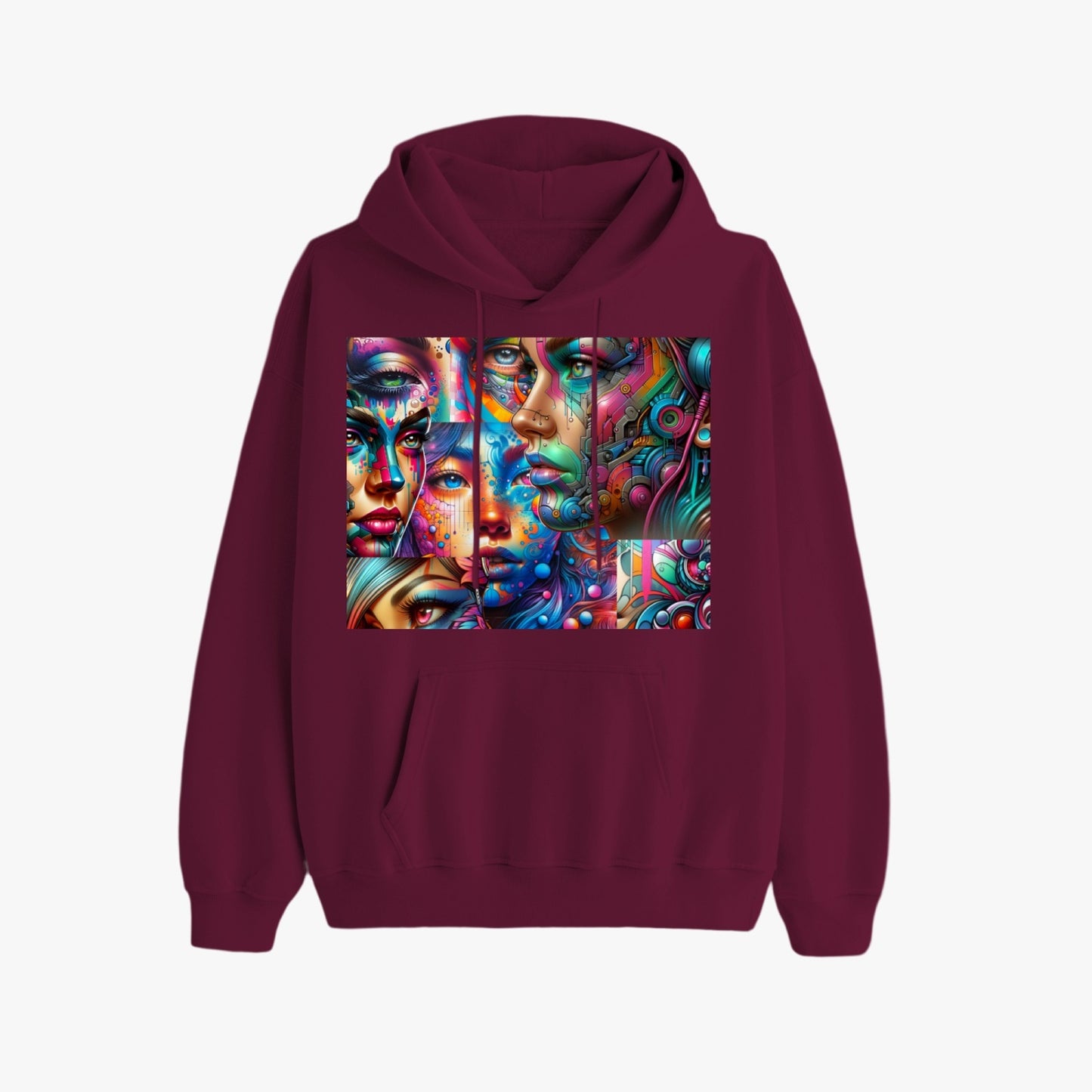 Oversized Cyber Future Hoodie