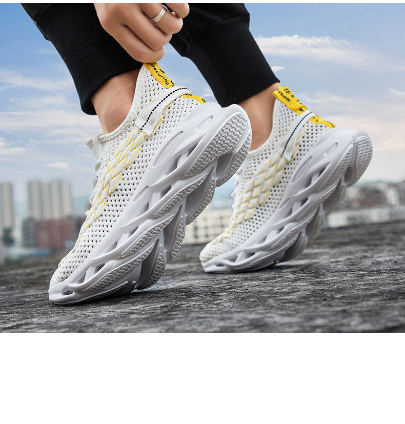 Fly woven breathable sneakers