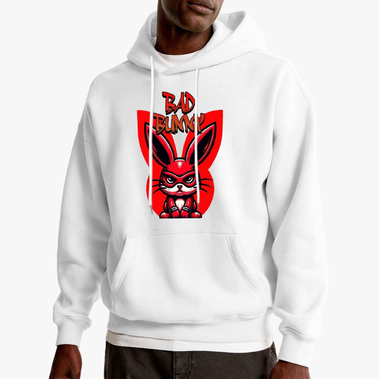 Oversized Bad Bunny Hoodie