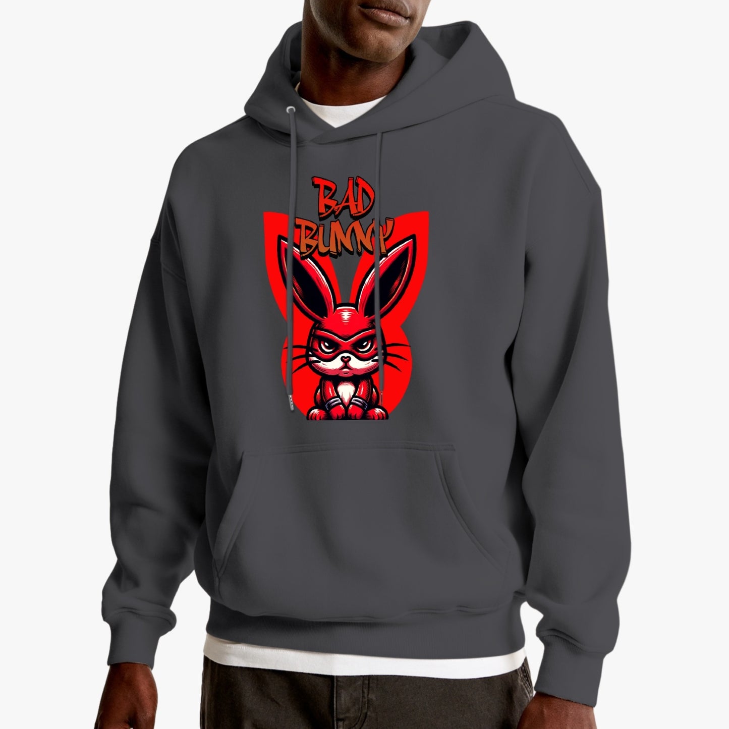 Oversized Bad Bunny Hoodie