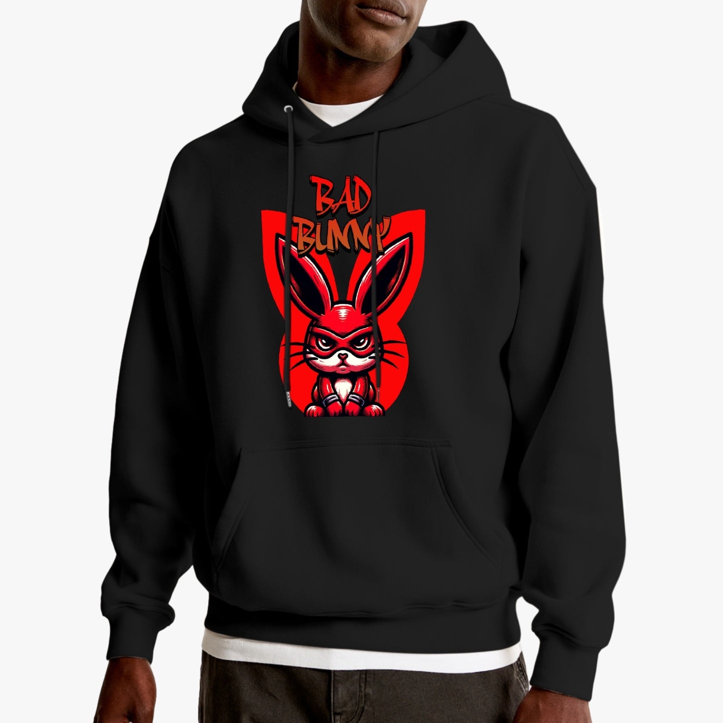 Oversized Bad Bunny Hoodie