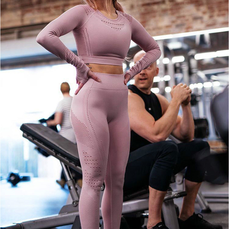 Seamless yoga pants