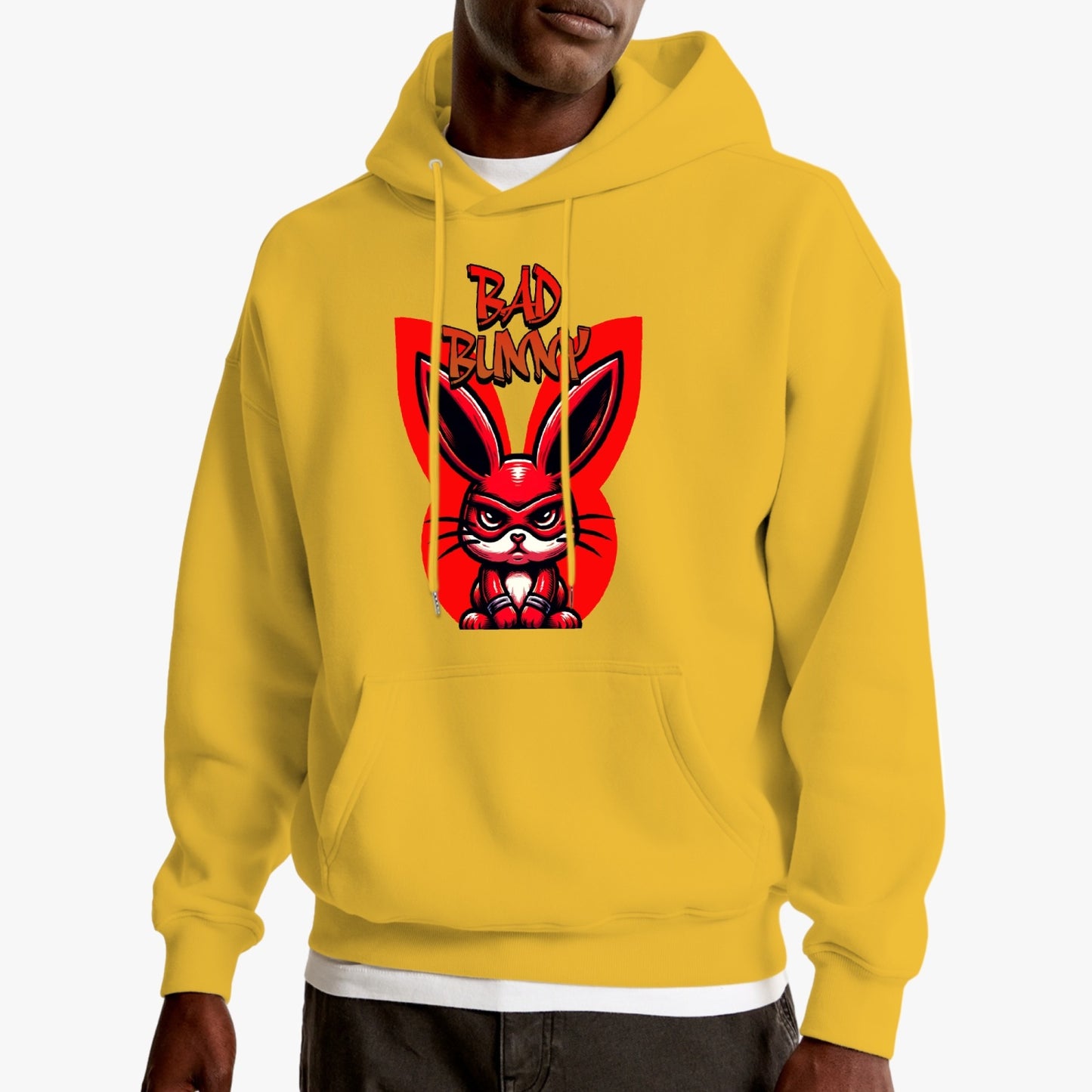 Oversized Bad Bunny Hoodie