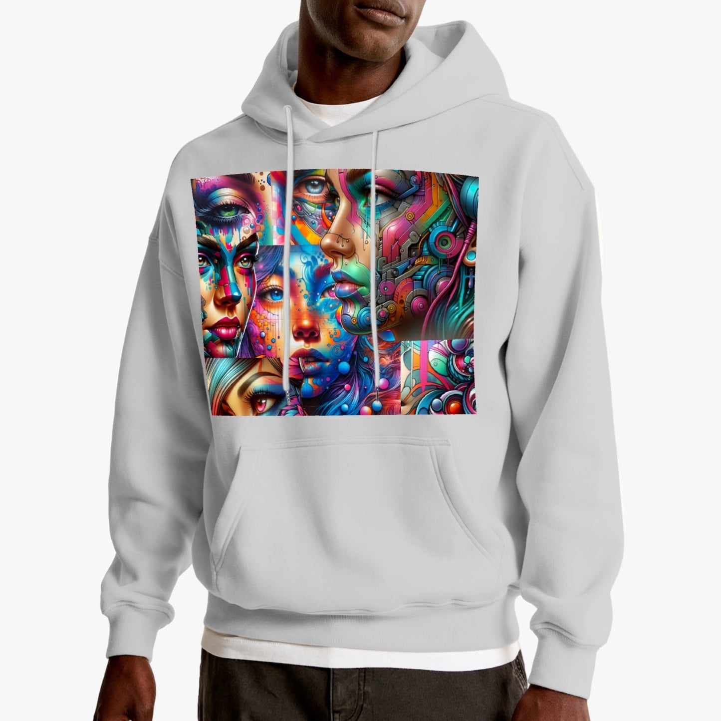 Oversized Cyber Future Hoodie