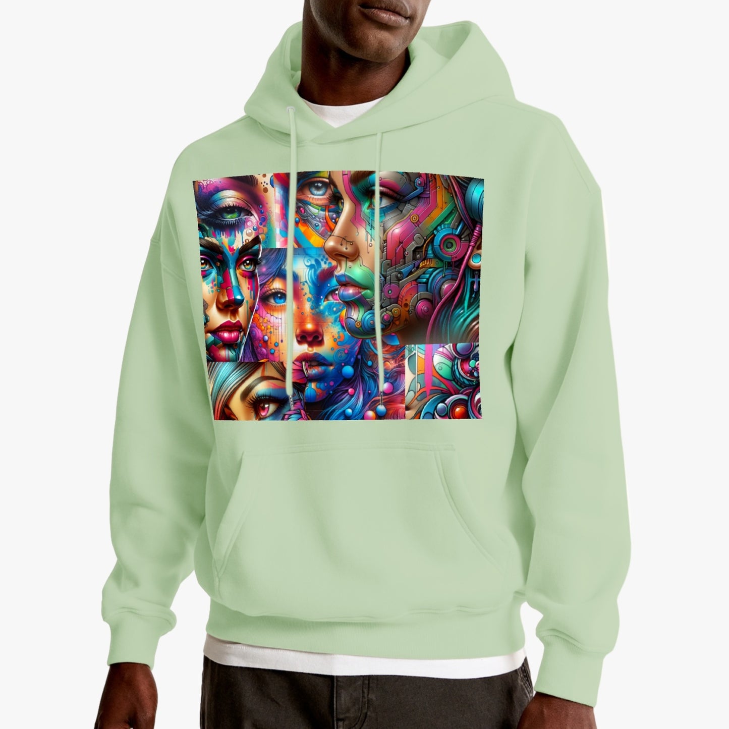 Oversized Cyber Future Hoodie