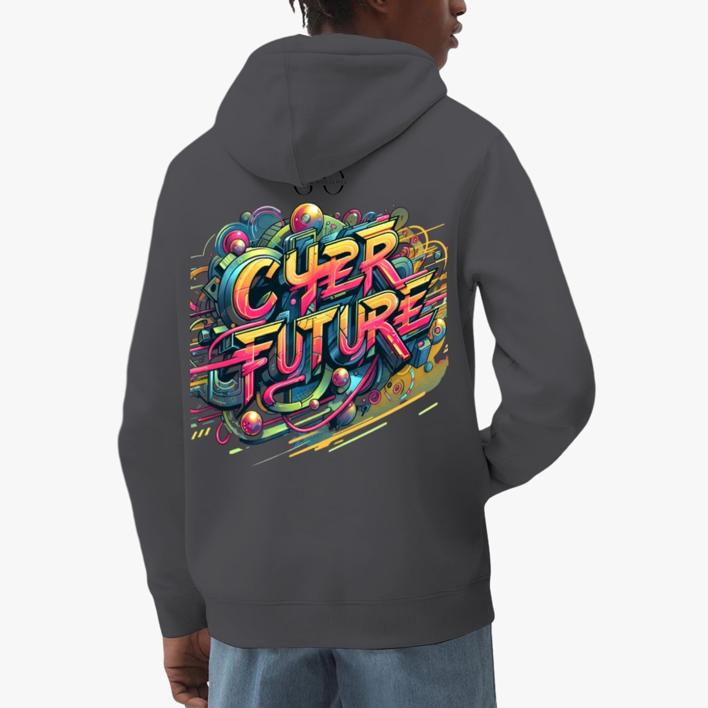 Oversized Cyber Future Hoodie