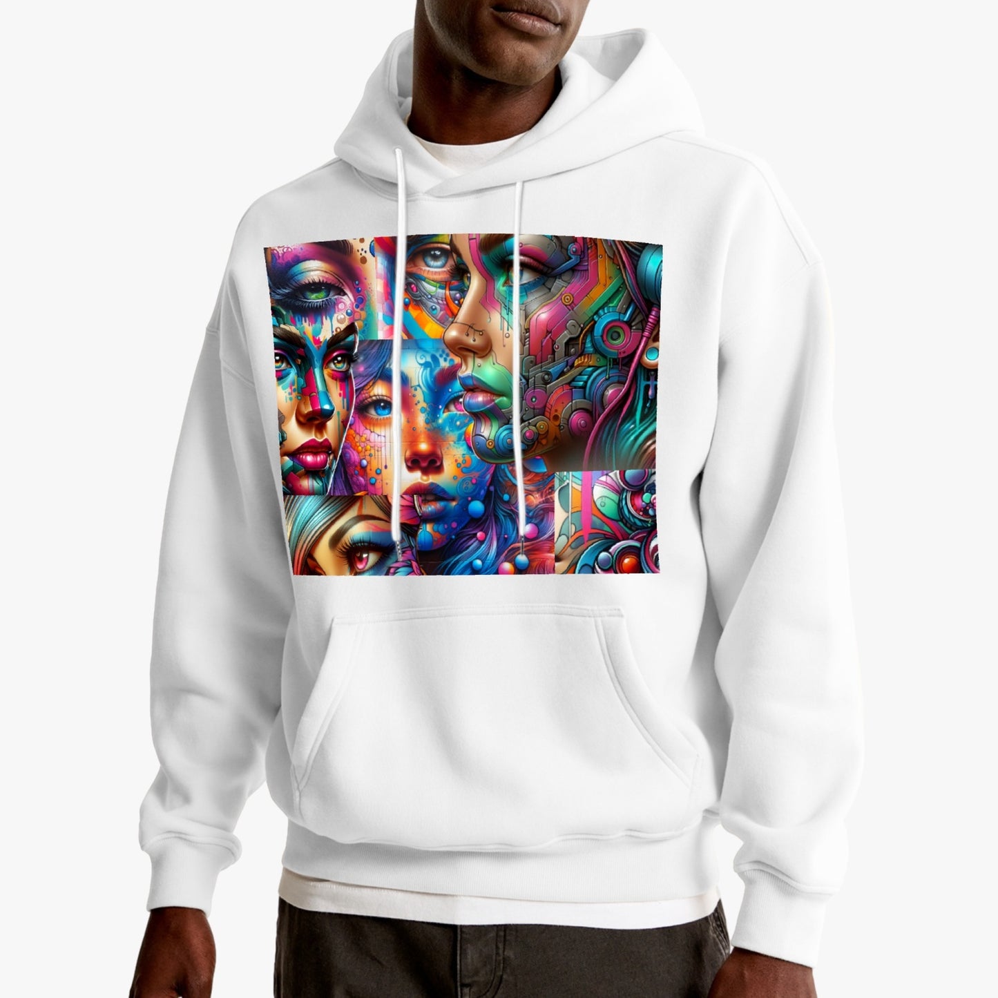 Oversized Cyber Future Hoodie