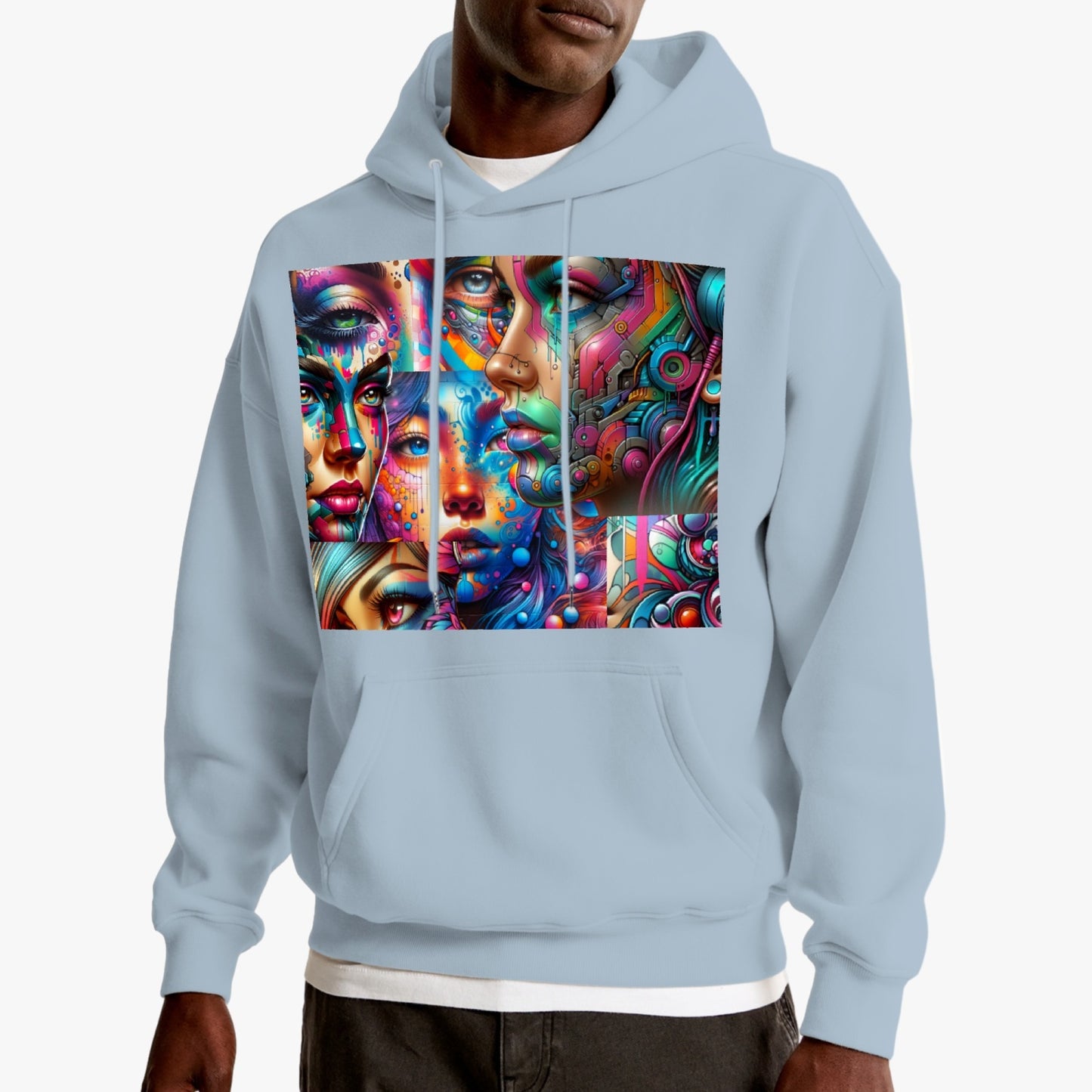 Oversized Cyber Future Hoodie