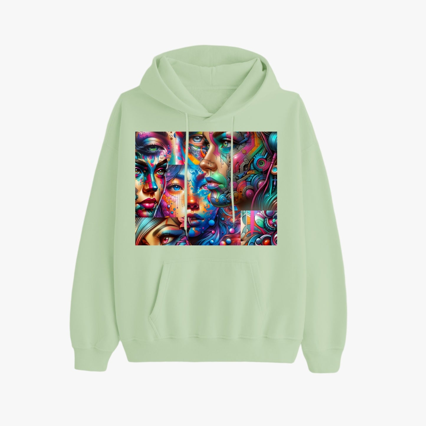 Oversized Cyber Future Hoodie