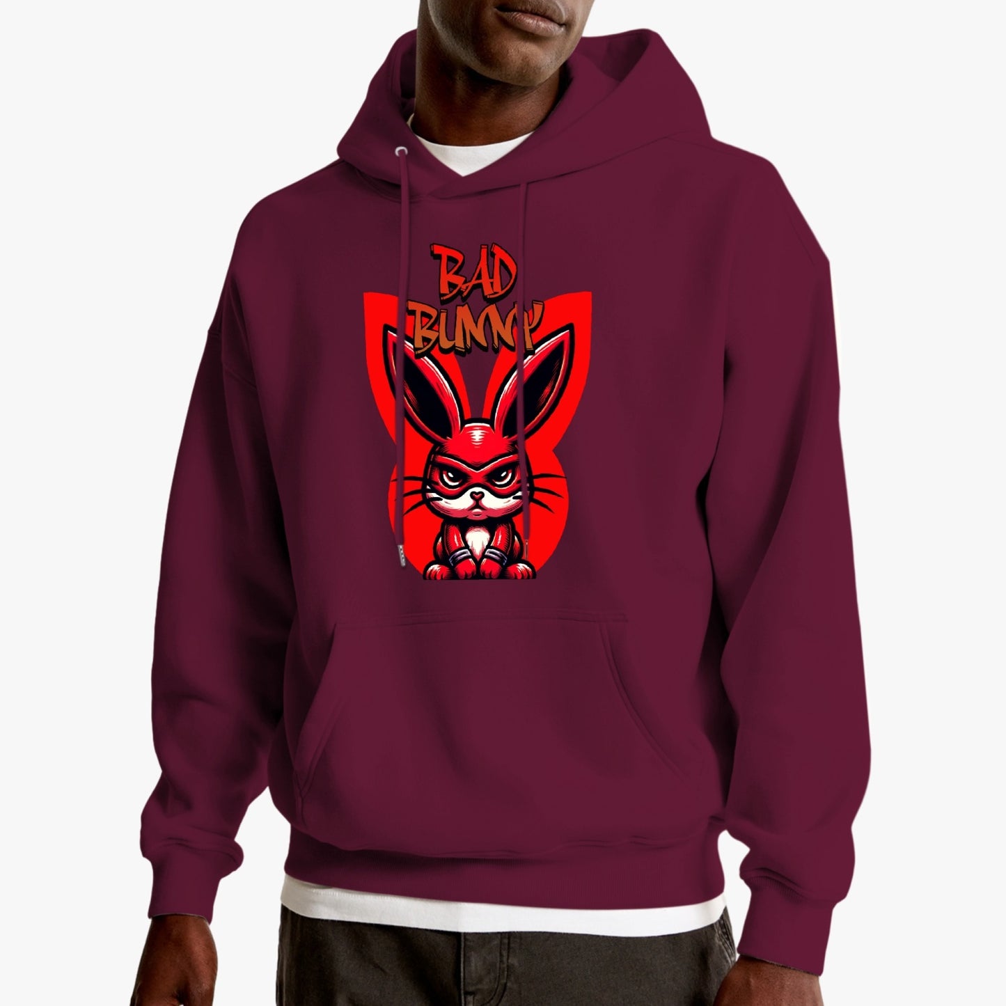 Oversized Bad Bunny Hoodie