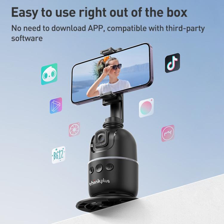 Lenovo Thinkplus H1C 360 Degree Face Recognition Smart AI Tracking Gimbal, H1C