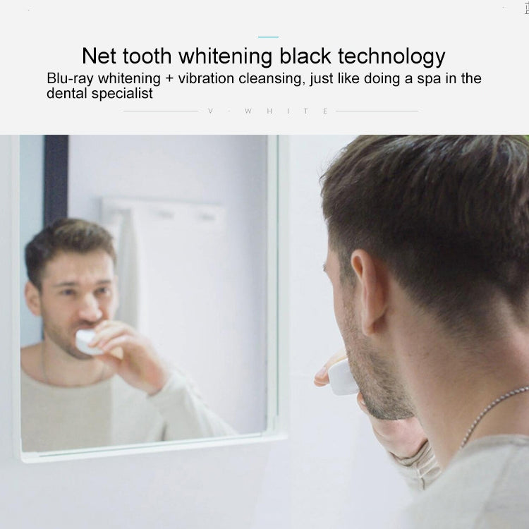 Glow Whitening 3 Cleaning Modes Silicone Electric Automatic Beauty Tooth Instrument