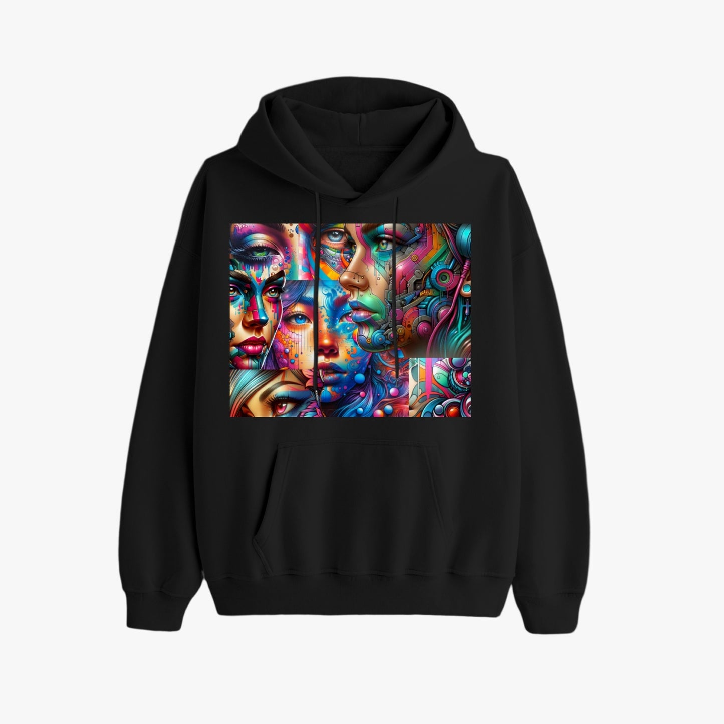 Oversized Cyber Future Hoodie