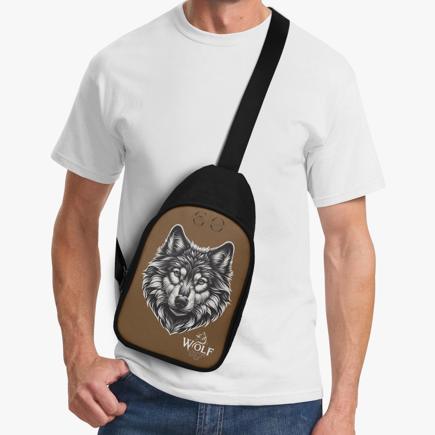 Wolf Chest Bag