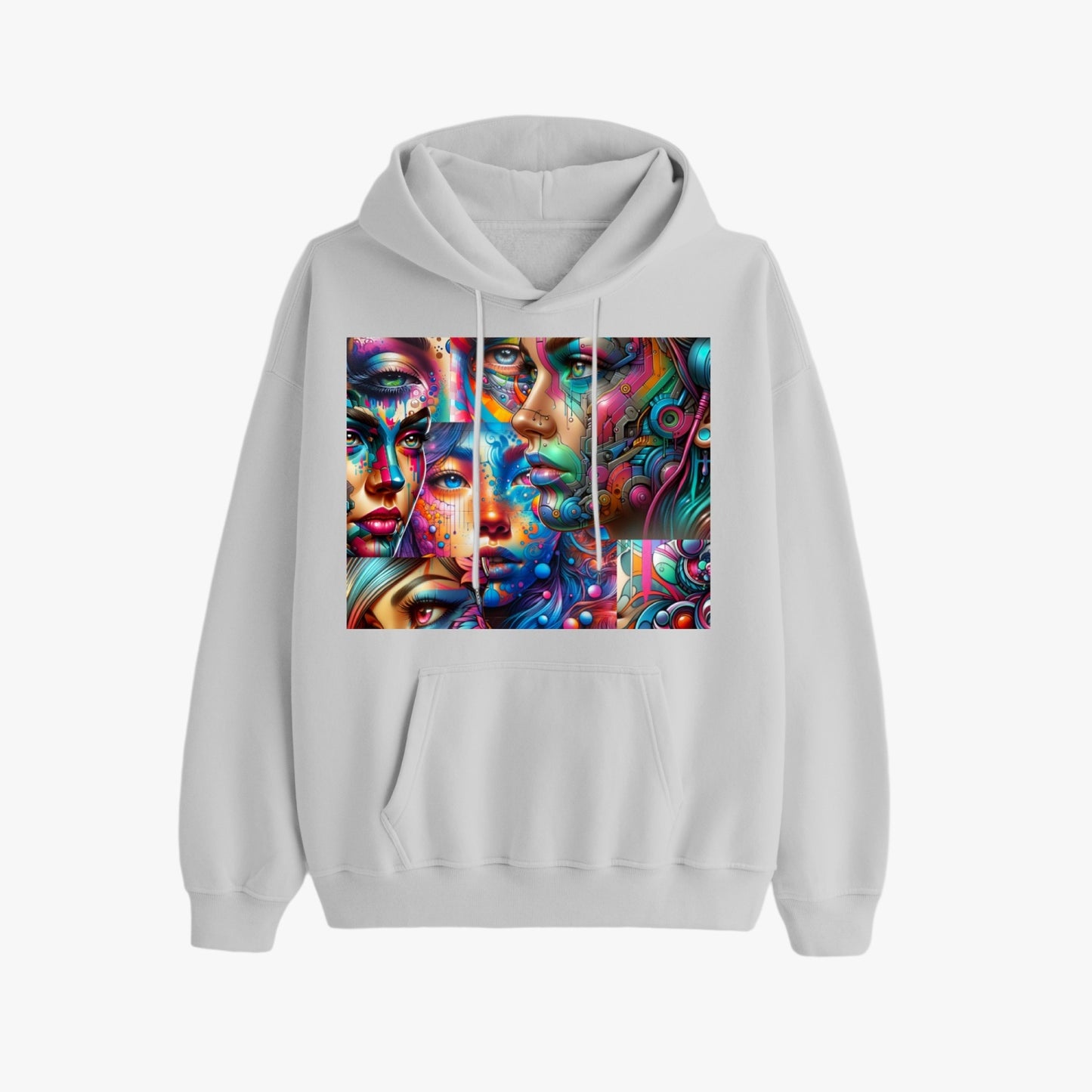 Oversized Cyber Future Hoodie