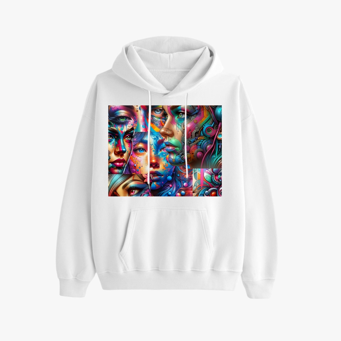 Oversized Cyber Future Hoodie