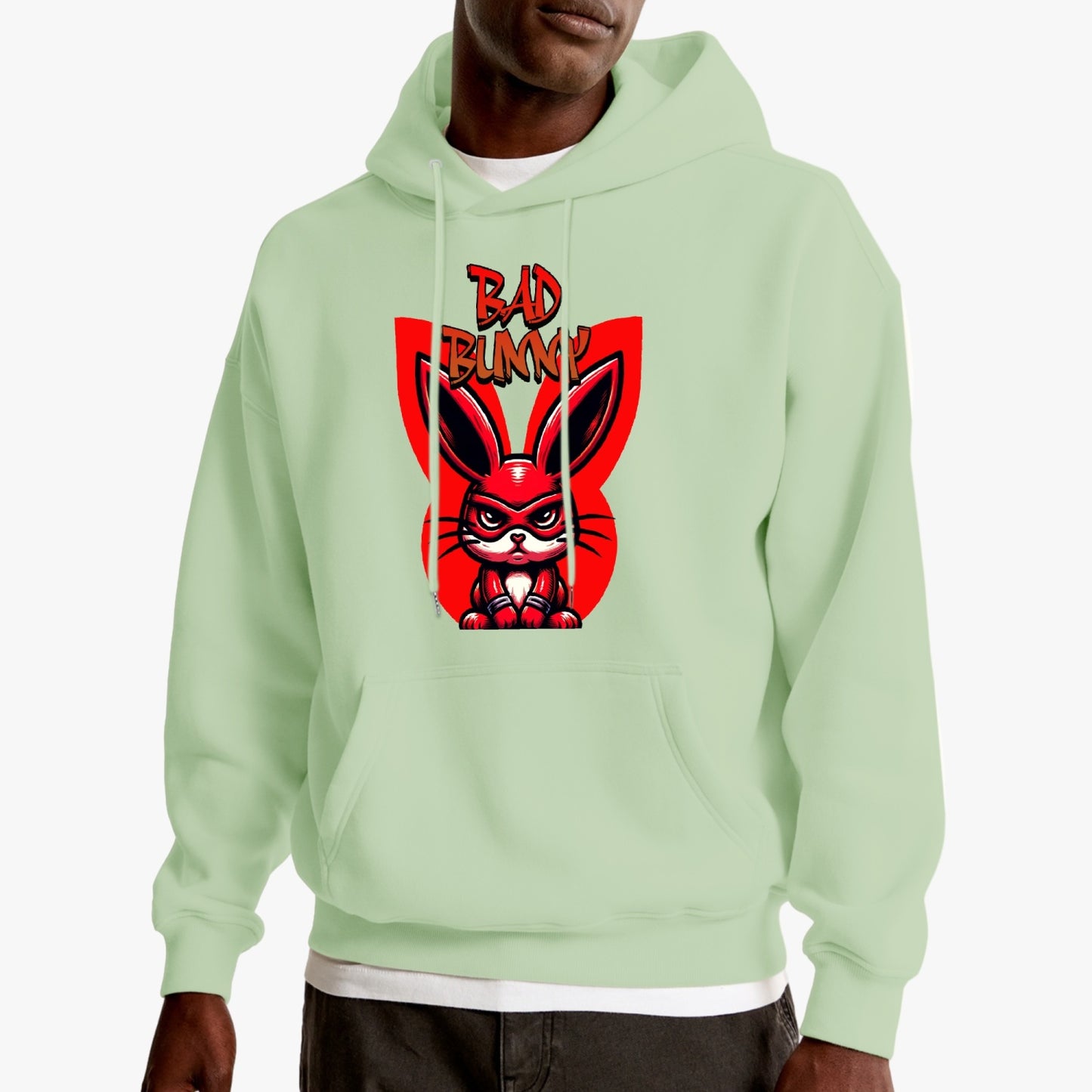 Oversized Bad Bunny Hoodie