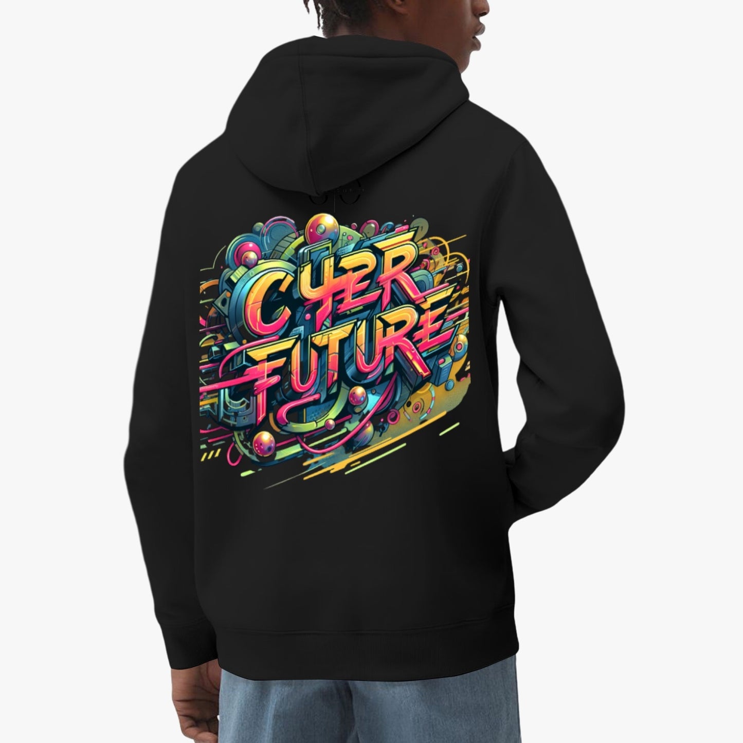 Oversized Cyber Future Hoodie