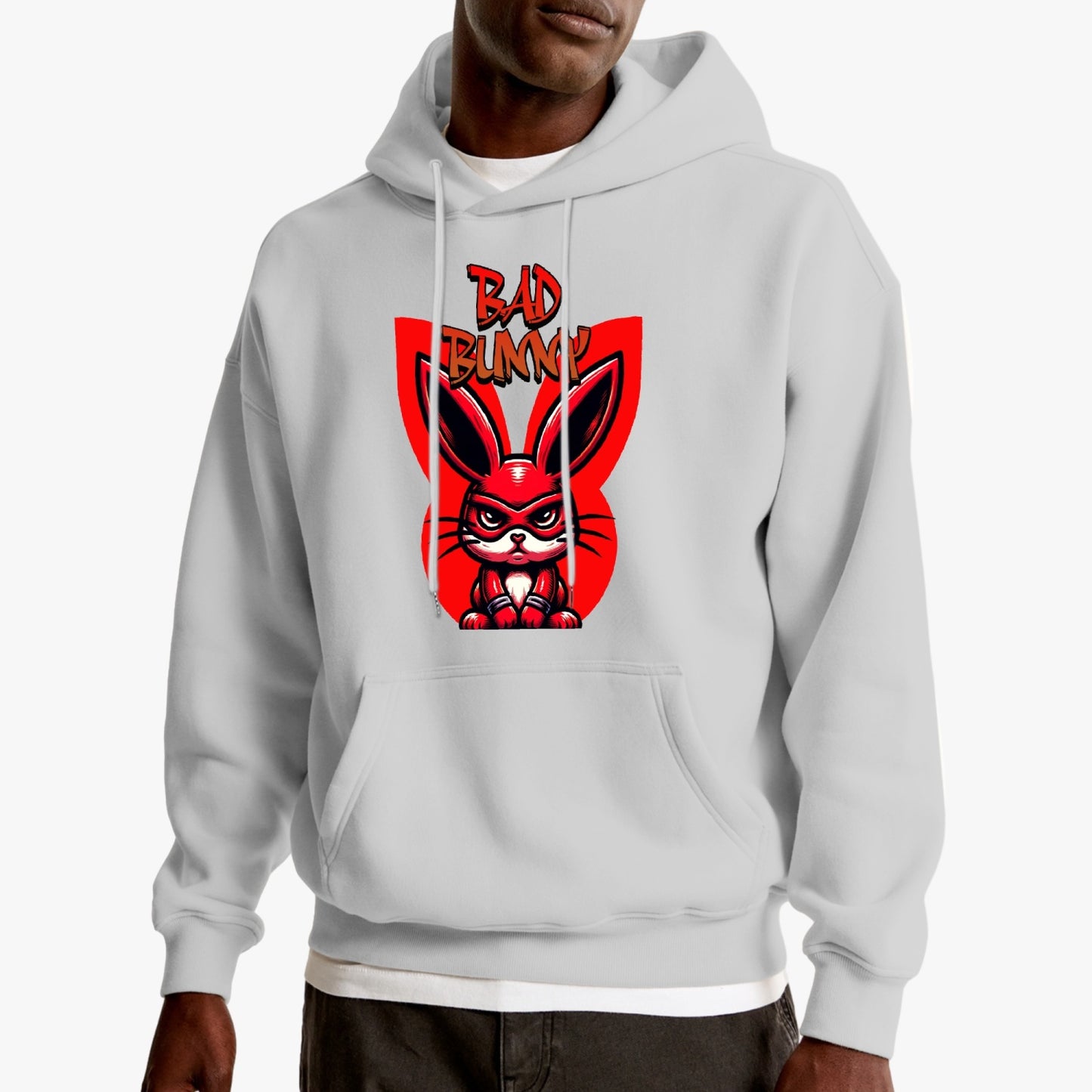 Oversized Bad Bunny Hoodie